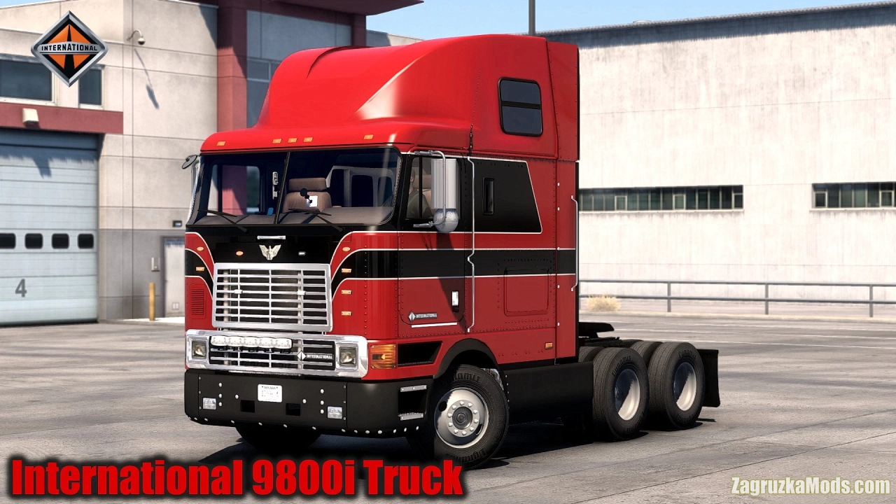 International 9800i Truck + Interior v2.2 (1.43.x) for ATS