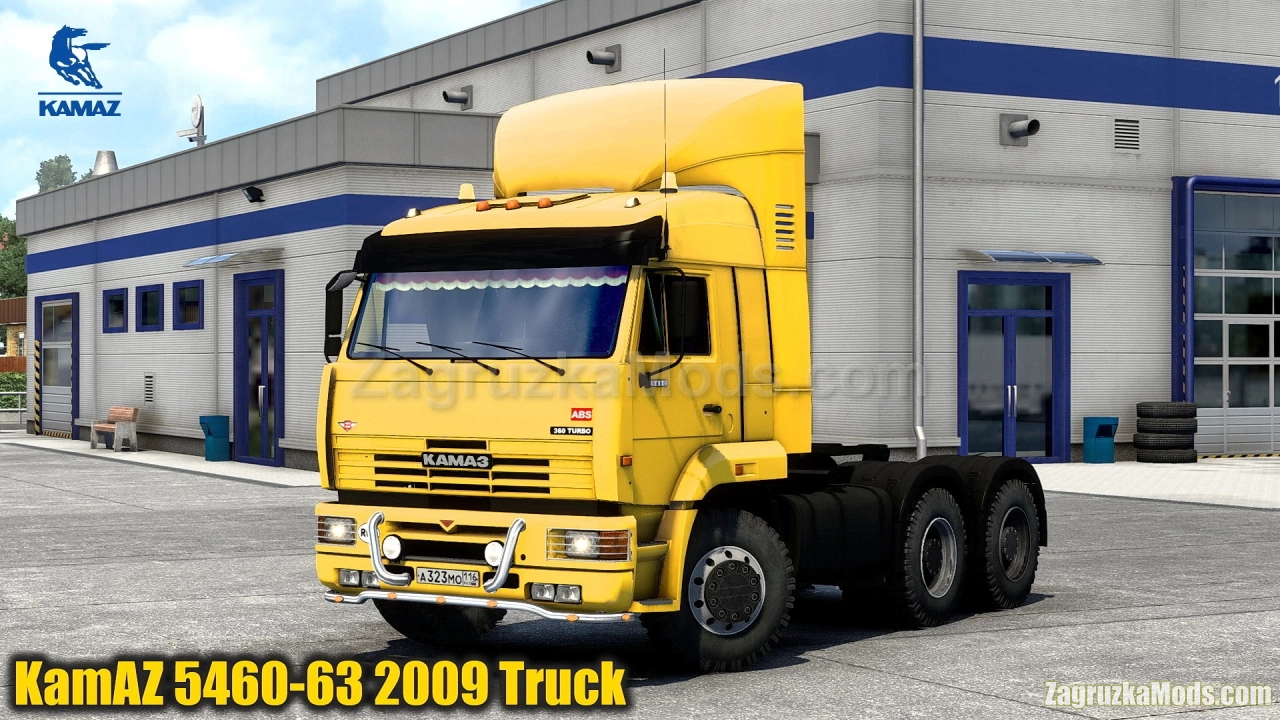 KamAZ 5460-63 2009 Truck v1.3 (1.43.x) for ETS2