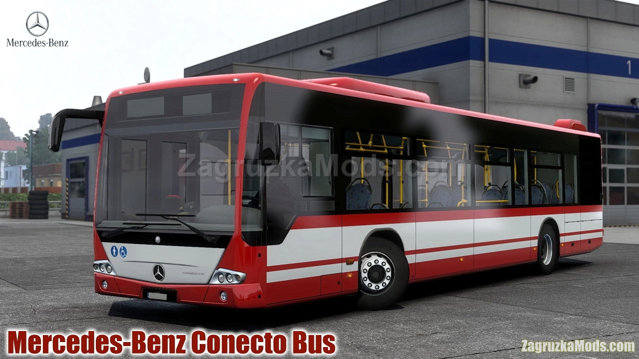 Mercedes-Benz Conecto Bus v1.1 (1.49.x) for ATS and ETS2