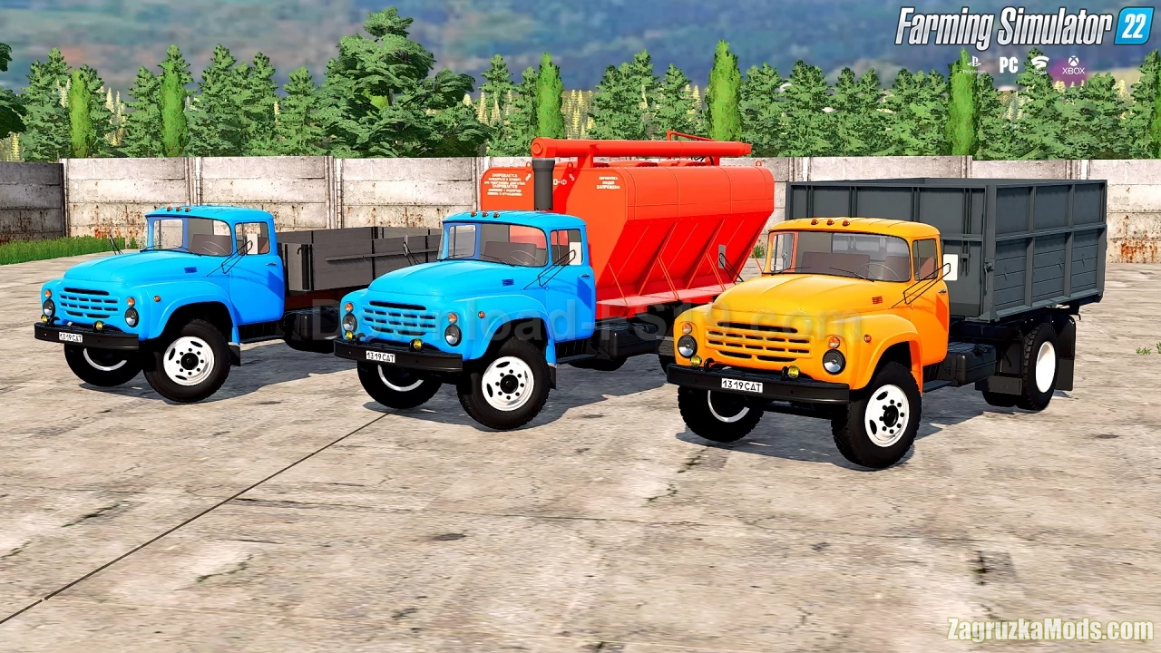 ZIL MMZ-554 Truck v1.1.0.2 for FS22