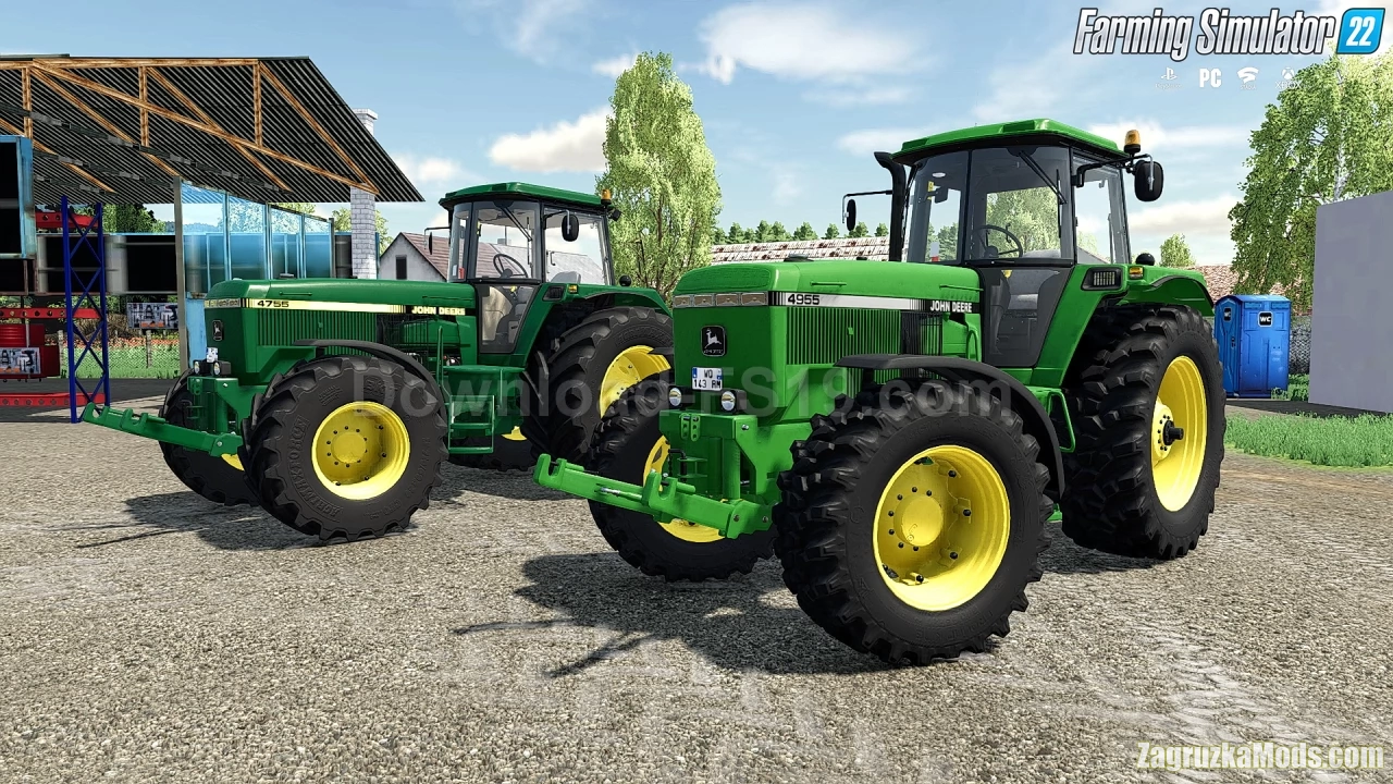 John Deere 4755/4955 Tractor v1.0.2 for FS22