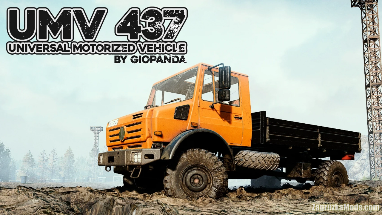 UMV 437 Truck v1.0.2 for SnowRunner