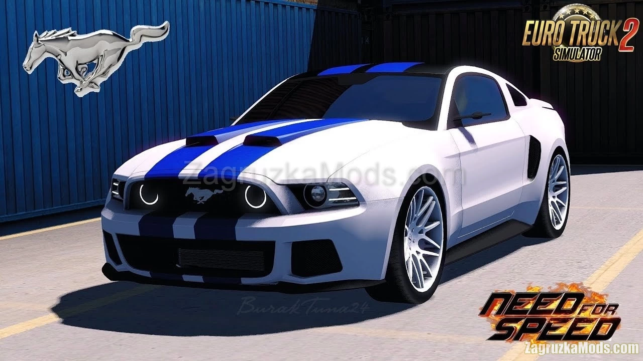 Ford Mustang NFS Edition + Interior v1.4 (1.44.x) for ETS2