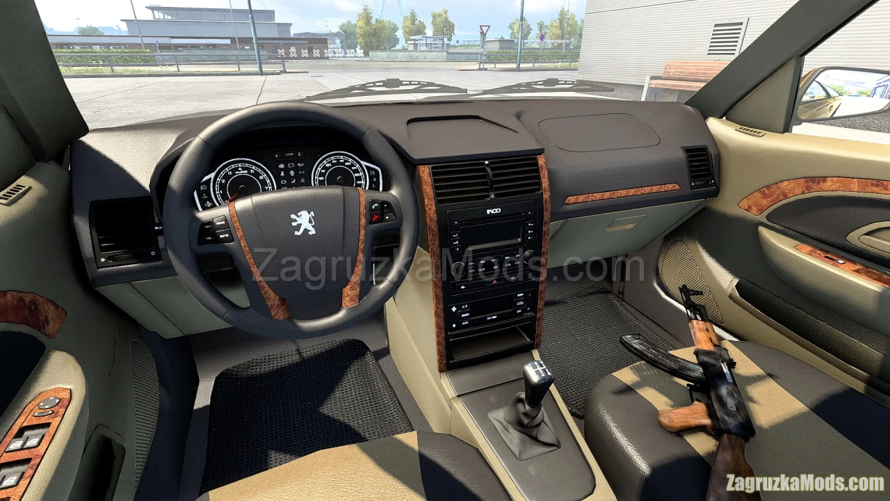Peugeot Pars (Persia) Car + Interior v1.0 (1.43.x) for ETS2