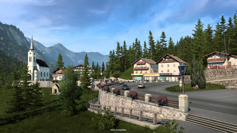 Austria Rework - Alps Mountains for Euro Truck Simulator 2