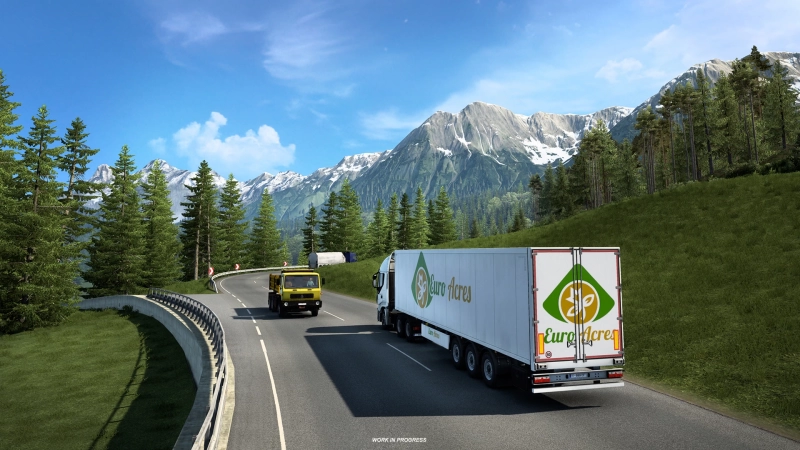 Austria Rework - Alps Mountains for Euro Truck Simulator 2