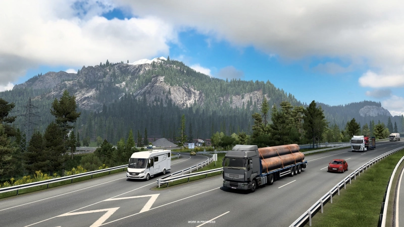 Austria Rework - Alps Mountains for Euro Truck Simulator 2