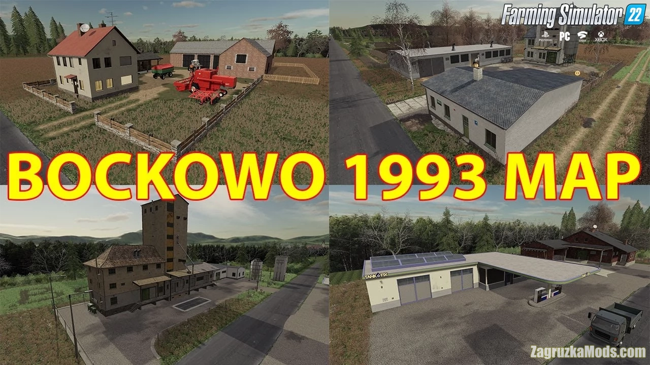 Bockowo 1989 Map v1.5 for FS22