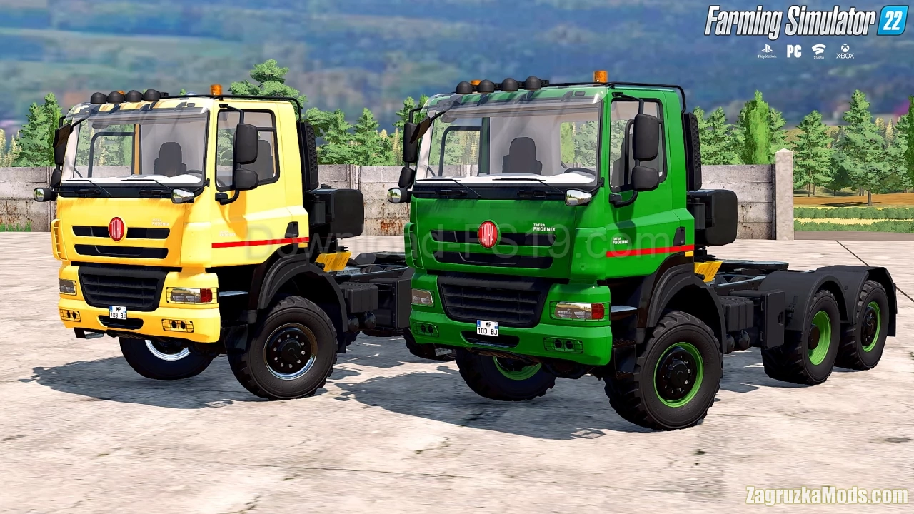 Tatra Phoenix 6x6 Truck v1.0.1 for FS22