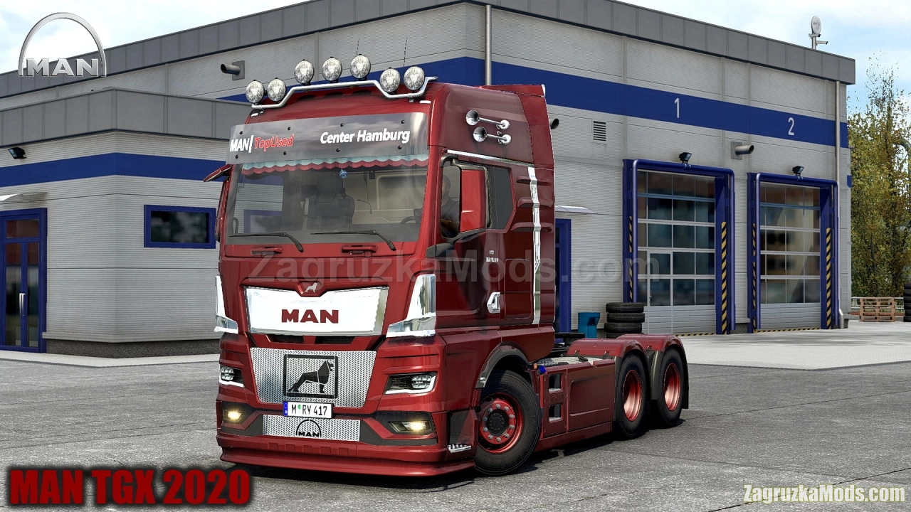 MAN TGX 2020 + Interior v6.5 (1.46.x) for ETS2