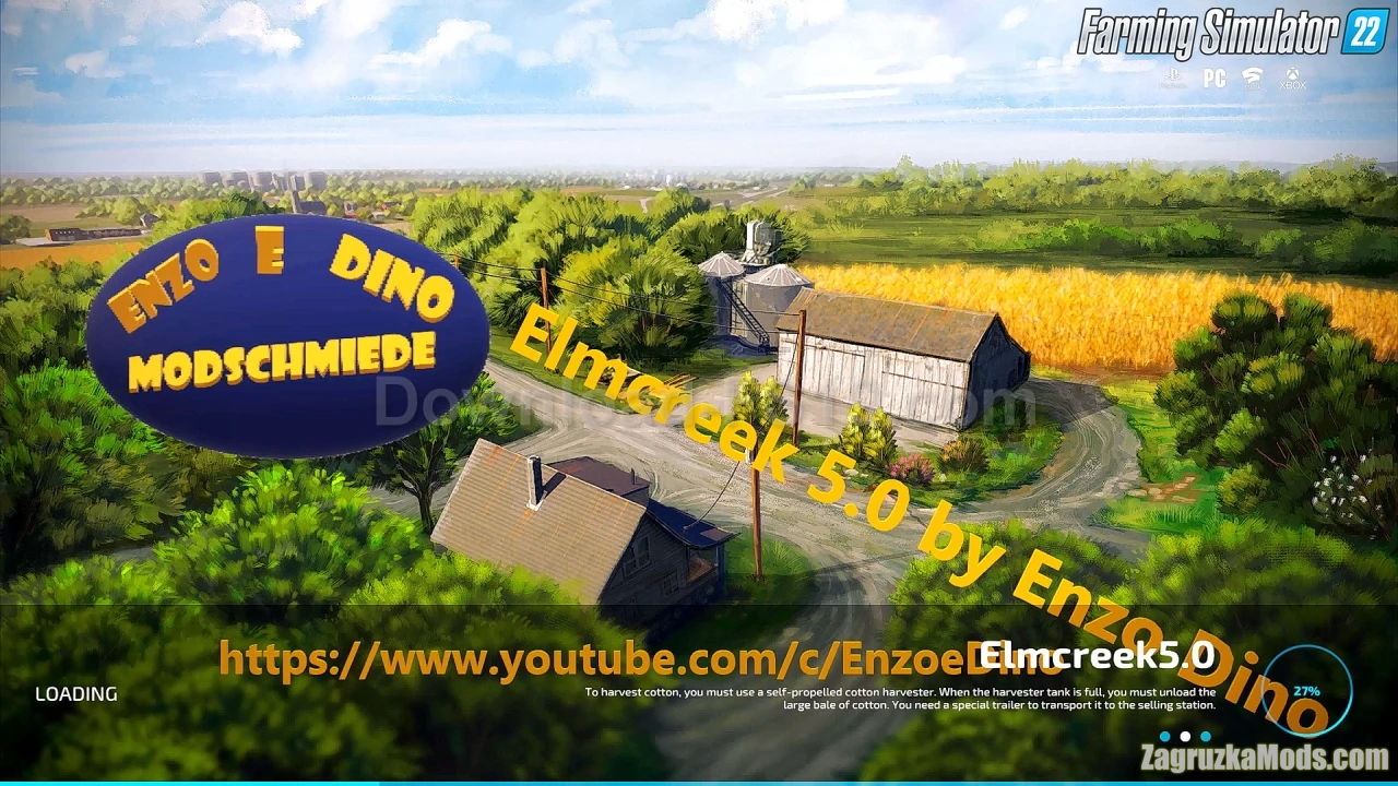 Elmcreek Edit Map v5.0 By Enzo Dino for FS22