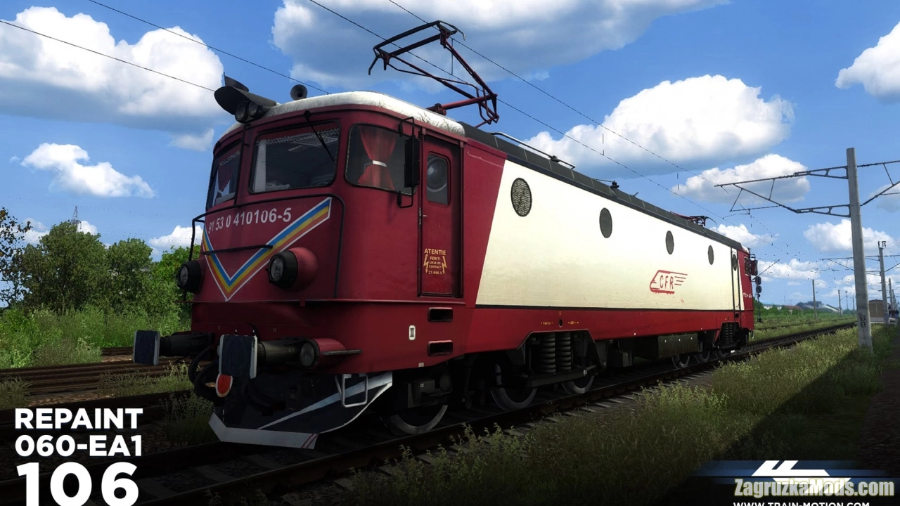 Repaint Locomotive CFR 060 – EA1 41-0106-9 v1.0 for TS2022