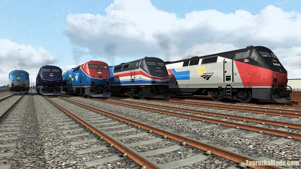 Amtrak P42DC 50th Anniversary Collectors Edition v1.0 for TS2022 Amtrak P42DC 50th Anniversary Collectors Edition v1.0 for TS2022