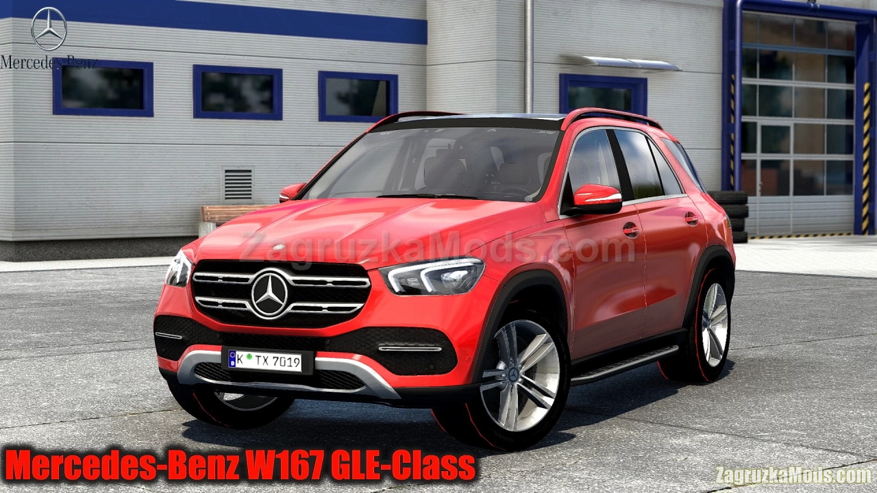 Mercedes-Benz W167 GLE-Class v2.0 (1.54.x) for ATS and ETS2
