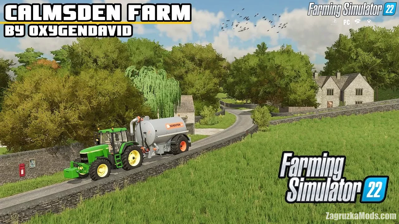 Calmsden Farm Map v1.2 for FS22