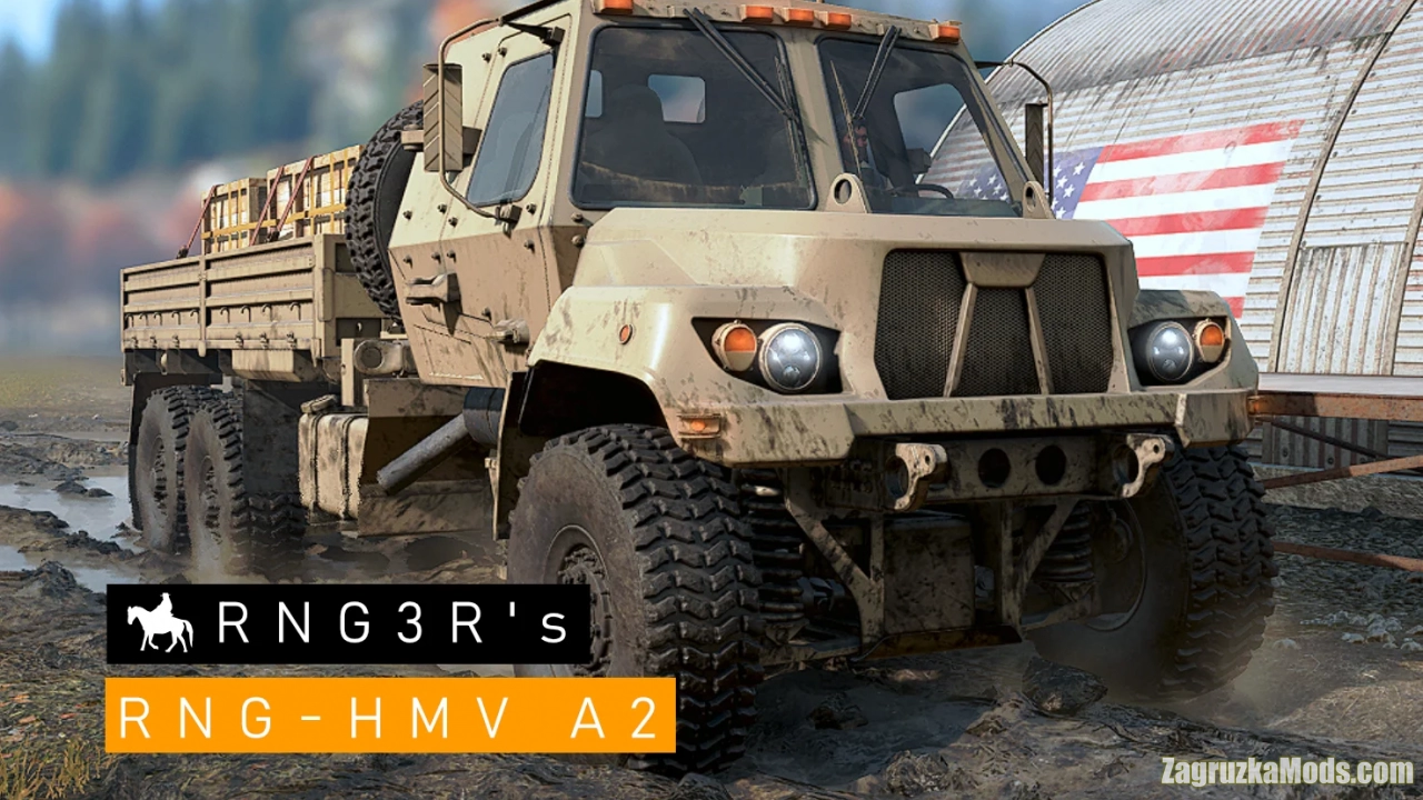 RNG HMV A2 Heavy Multi Purpose Vehicle v1.0.1 for SnowRunner