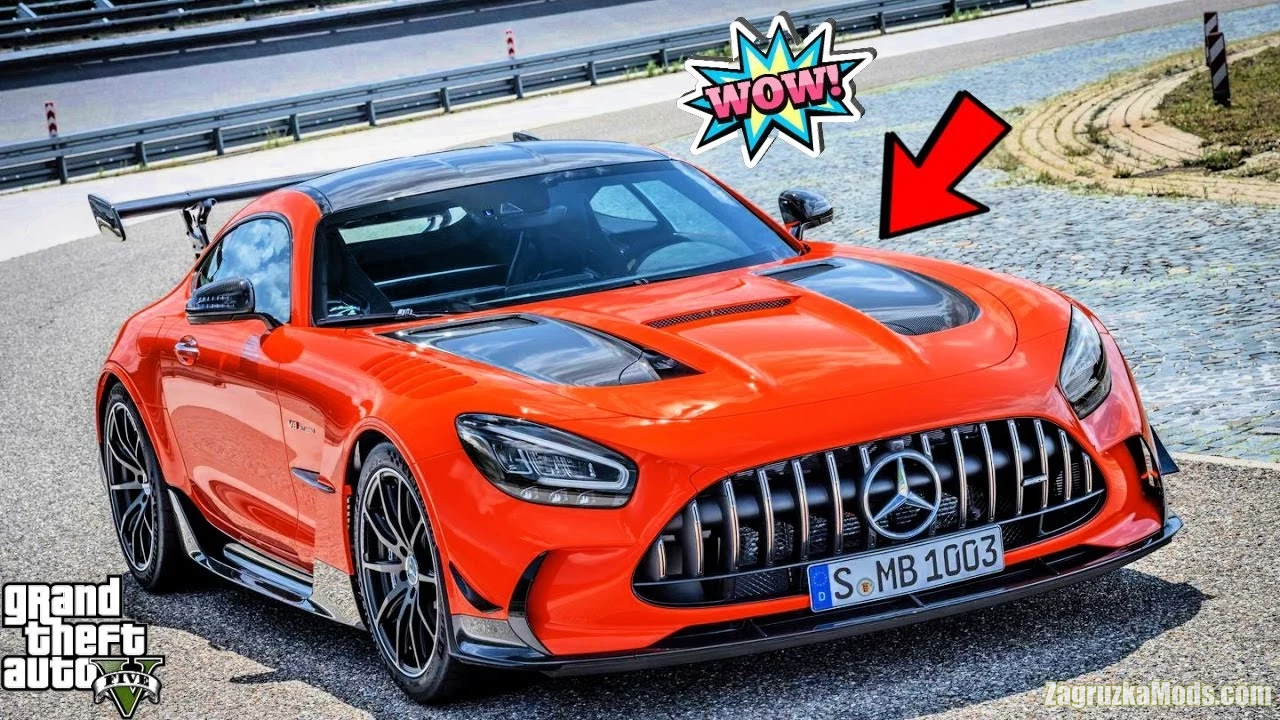 Mercedes Benz AMG GT Black Series 2020 v1.5 for GTA 5