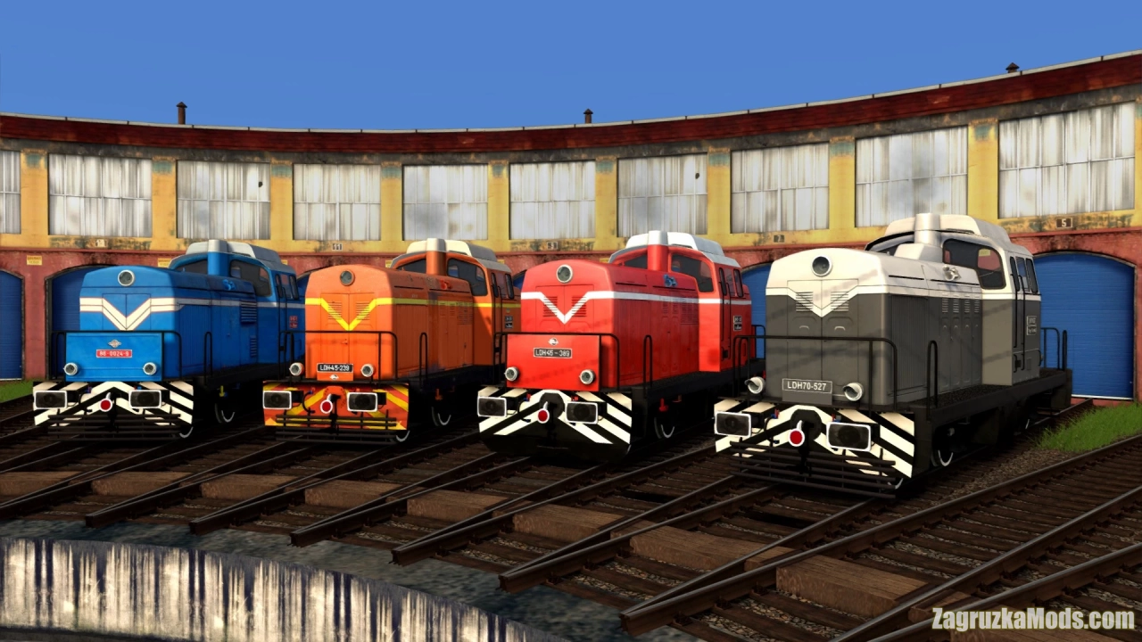 LDH 040-DHA/DHB Diesel Locomotives Pack v1.0 for TS2021