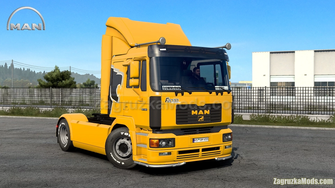MAN F2000 Evolution Truck v1.0.2 By XBS (1.45.x) for ETS2