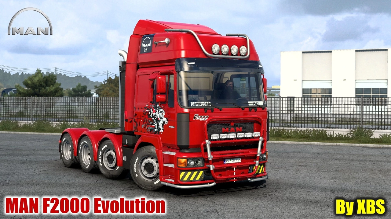 MAN F2000 Evolution Truck v1.0 By XBS (1.43.x) for ETS2