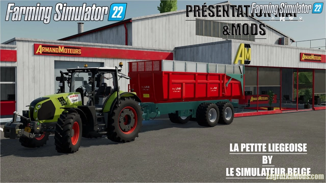 La Petite Liegeoise Map v1.0 for FS22