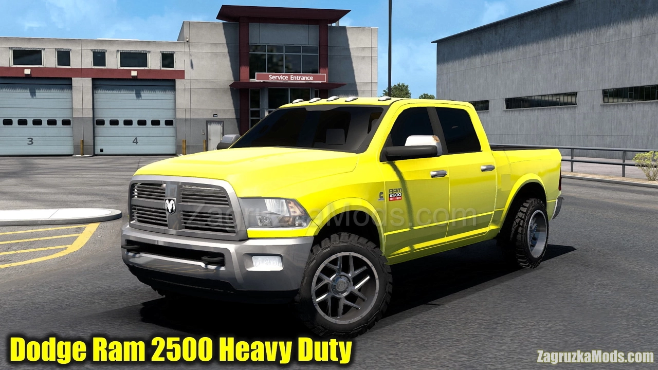 Dodge Ram 2500 Heavy Duty + Interior v1.1 (1.43.x) for ATS