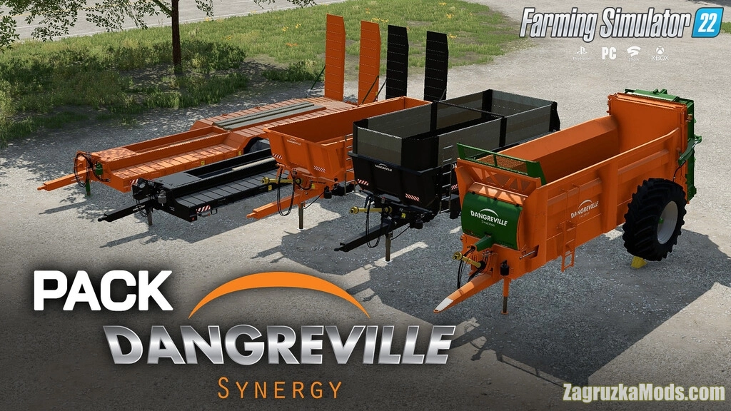 Dangreville Trailer Pack v1.0 for FS22