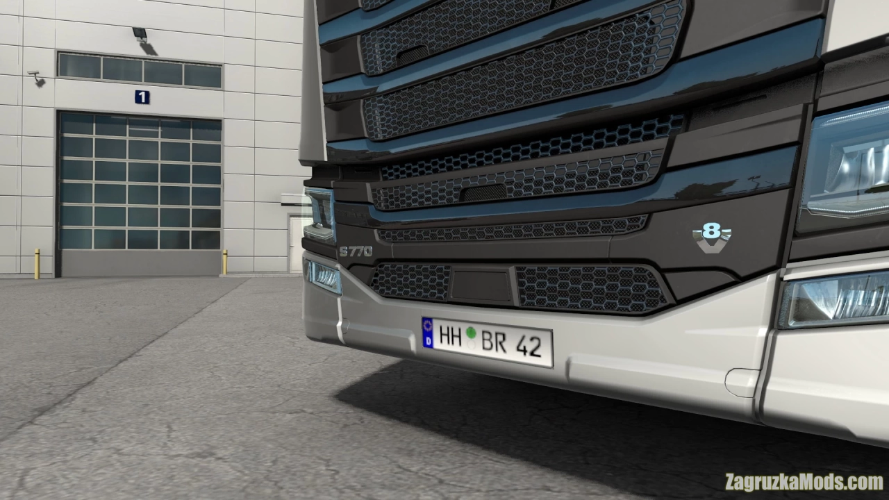 New Scania R/S Badge v4.0 (1.43.x) for ETS2