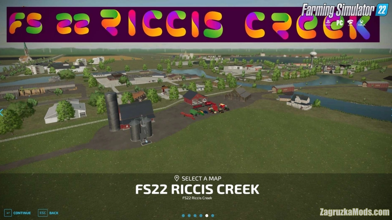 Riccis Creek Map v1.3 for FS22