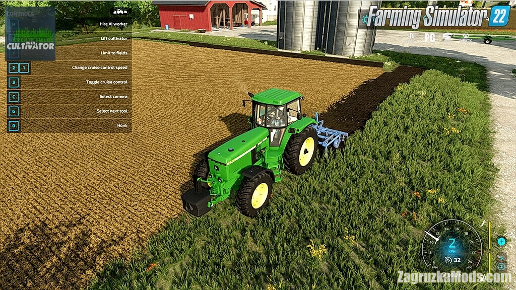 Cultivator Field Creator v1.1 for FS22