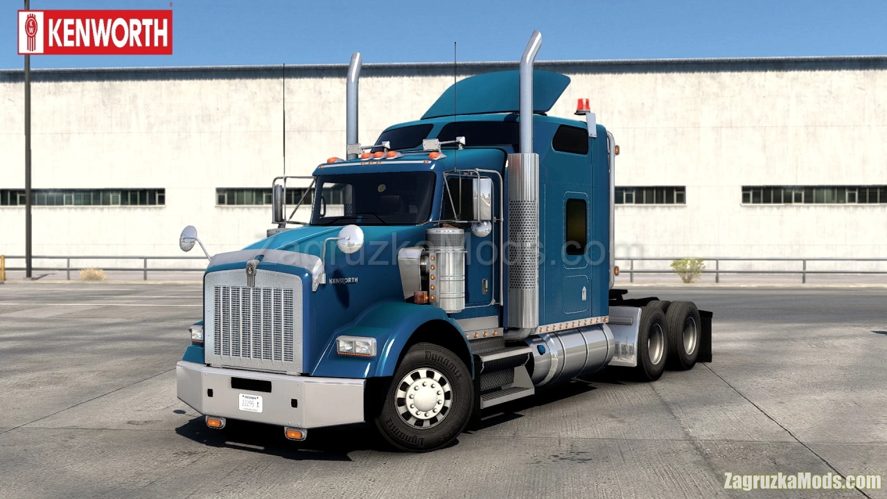 Kenworth T800 + Interior v1.3 by GTM Team (1.43.x) for ATS