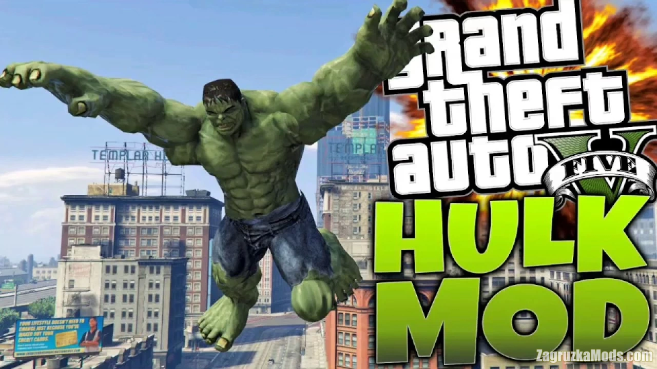 The Hulk smashes into GTA V with new mod, download available