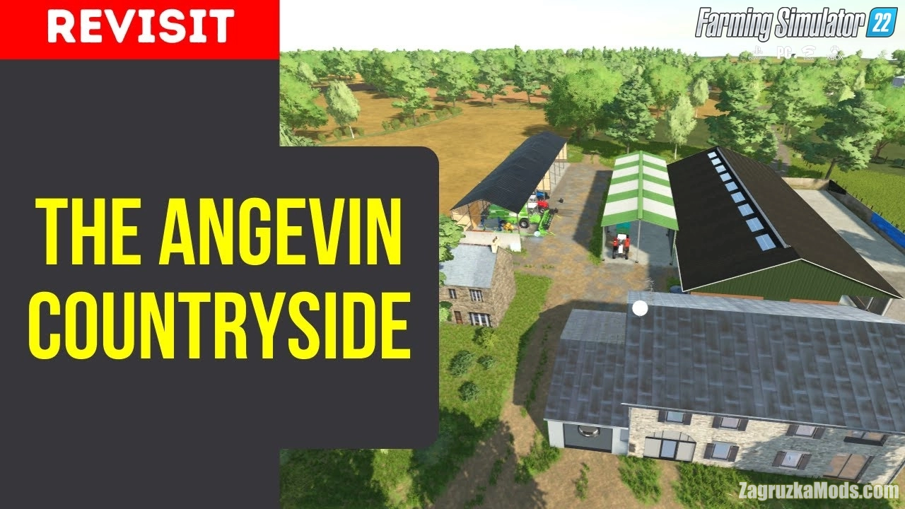 The Angevin Countryside Map v1.0.0.3 for FS22