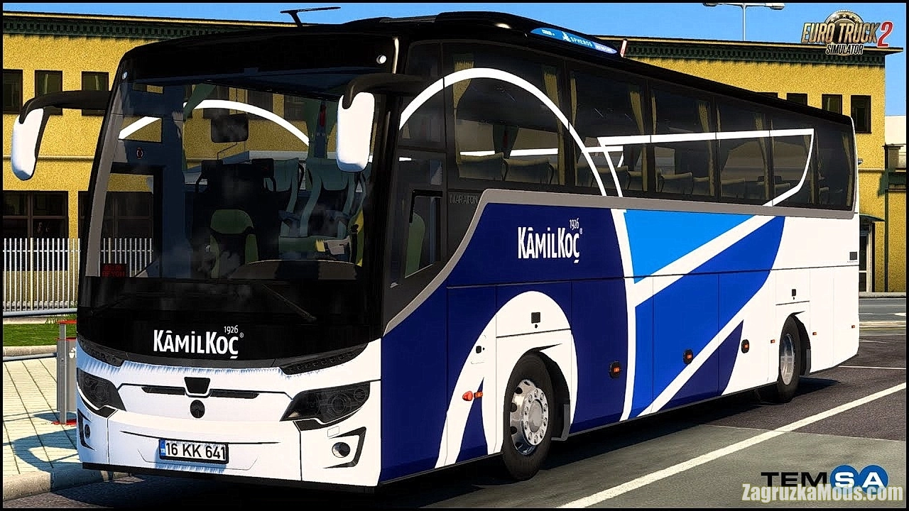 Temsa Maraton 13mt. Euro 6 Bus v1.1 (1.50.x) for ETS2