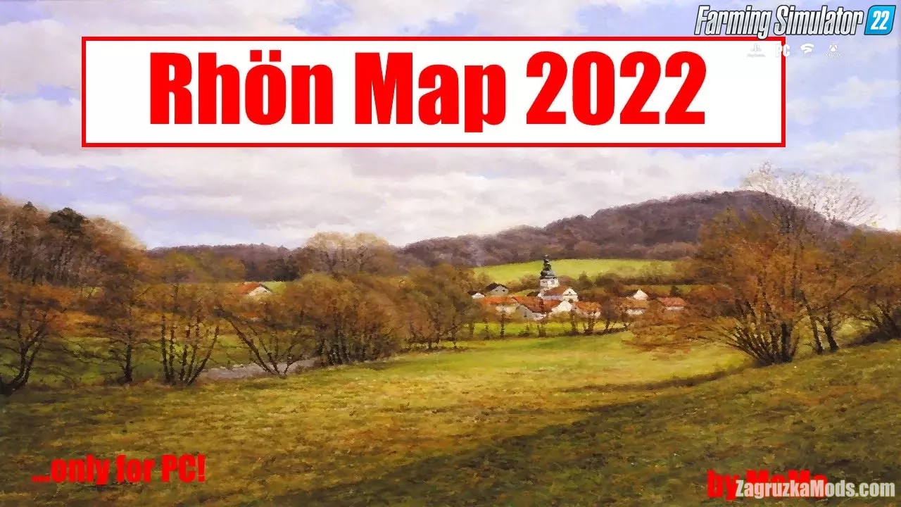 Rhön Map 2022 v1.2 for FS22