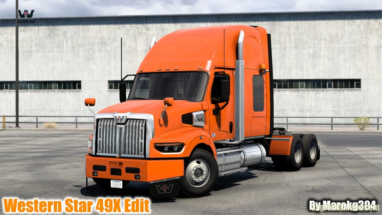 Western Star 49X Edit v1.5.2 By Marekg304 (1.47.x) for ATS