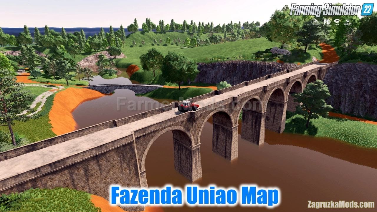 Fazenda Uniao Map v1.0 for FS22 Fazenda Uniao Map v1.0 for FS22