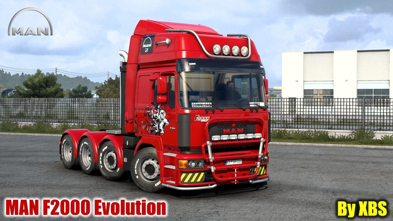 MAN F2000 Evolution Truck v1.1.4 By XBS (1.50.x) for ETS2