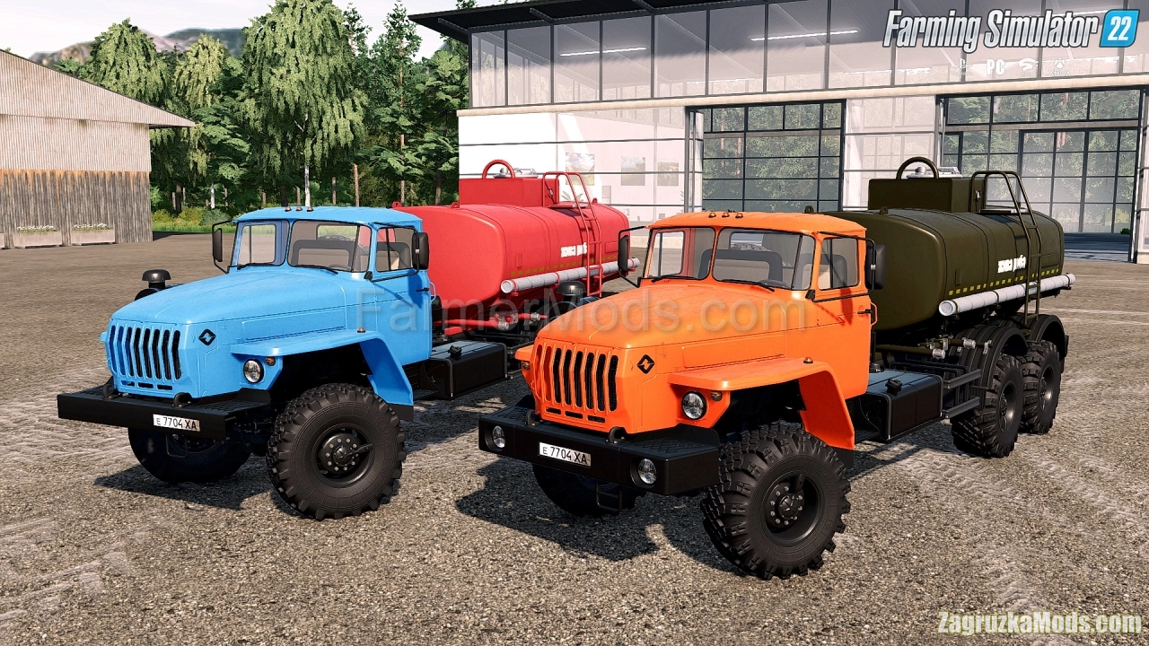 URAL 4320-60 Fish Truck v1.0 for FS22