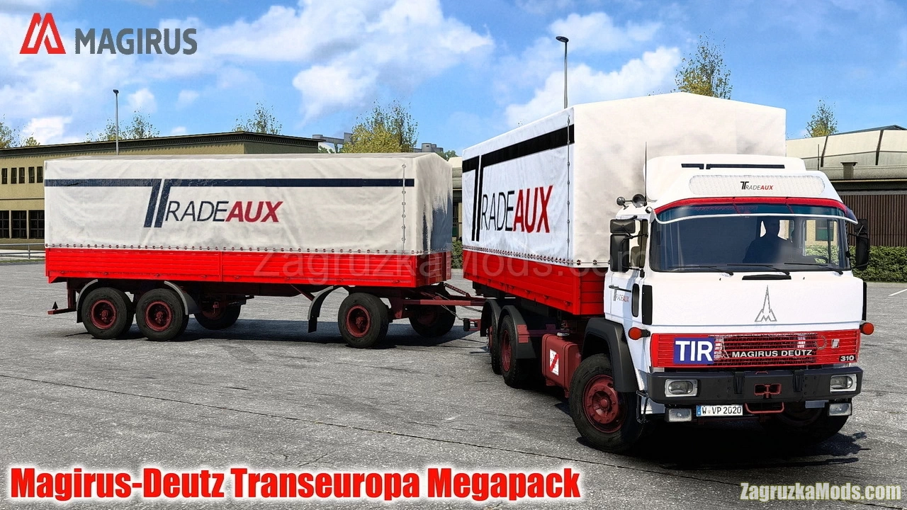 Magirus-Deutz Transeuropa Megapack v3.5 (1.53.x) for ETS2