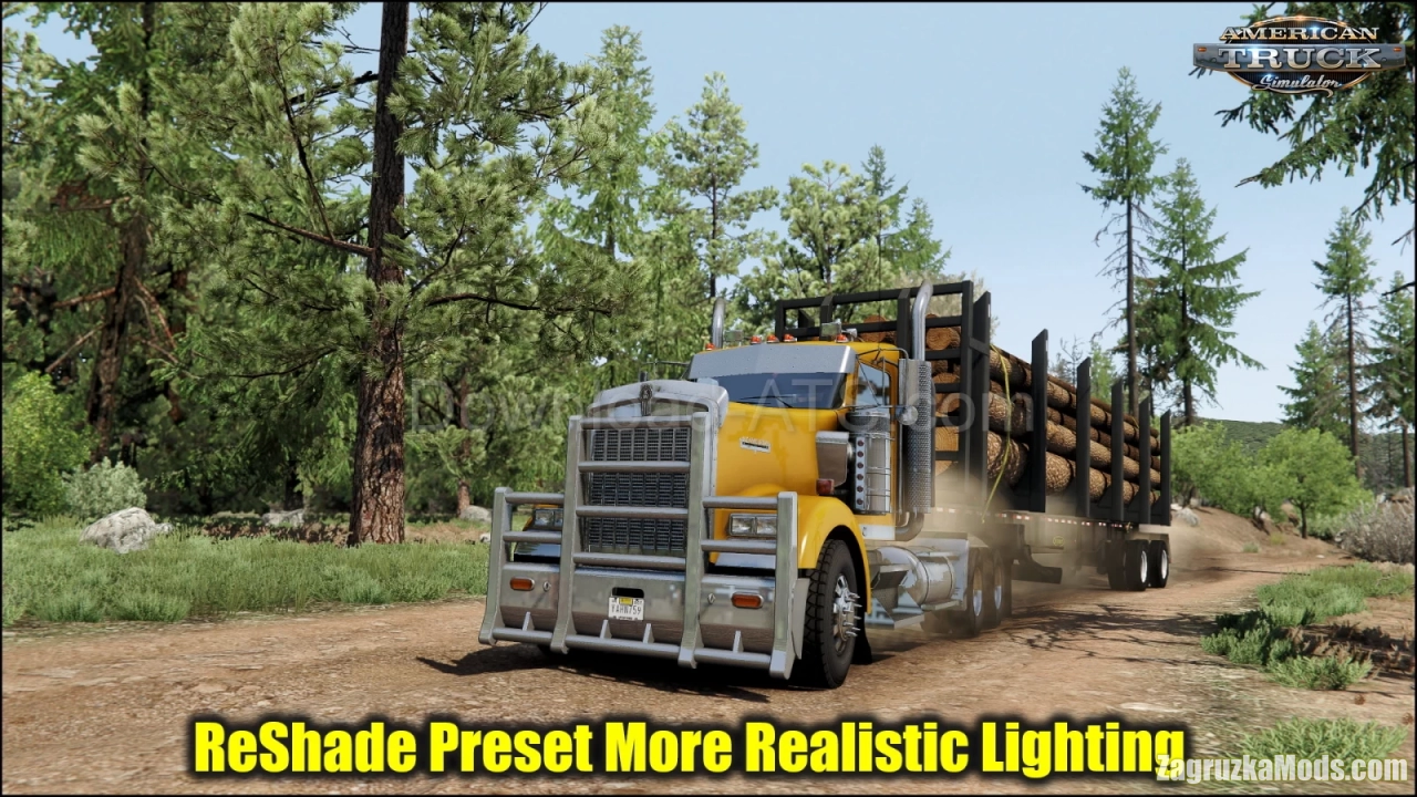 ReShade Preset More Realistic Lighting v2.0.2 (1.43.x) for ATS