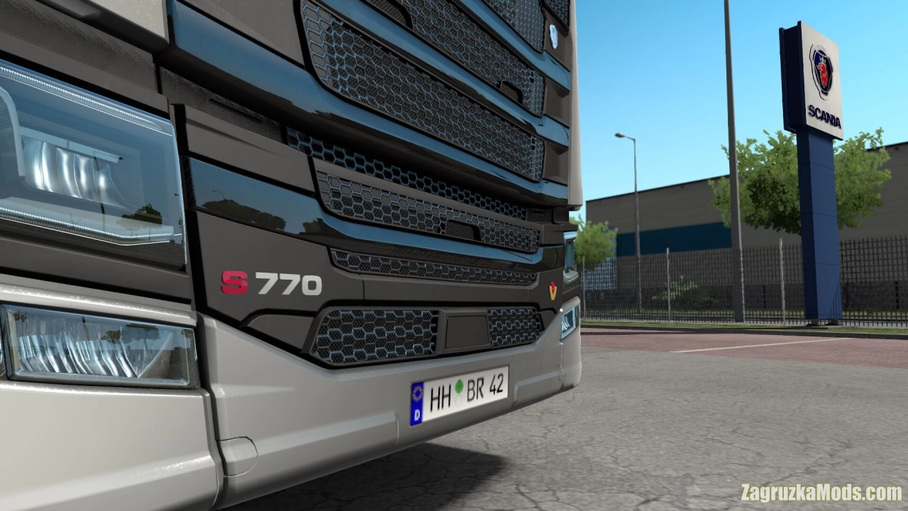 New Scania R/S Badge v4.0 (1.43.x) for ETS2