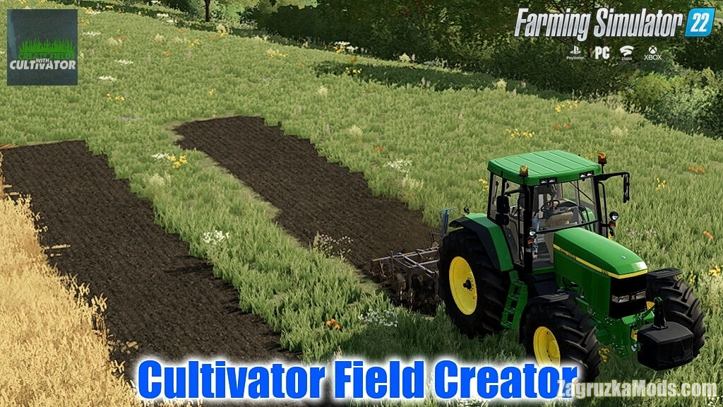Cultivator Field Creator v1.1 for FS22