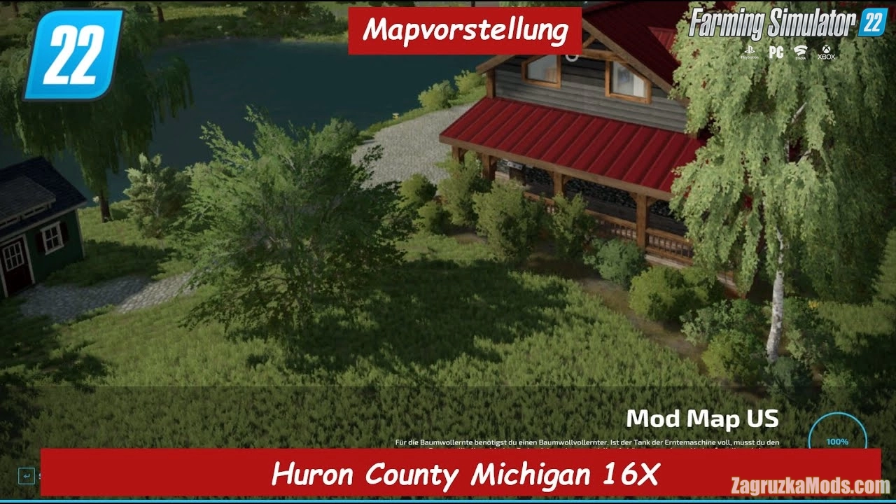 Huron County Michigan 16x Map v1.1.0.3 for FS22