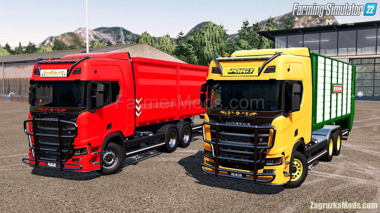 Scania R ITRunner Pack v1.0.0.5 for FS22