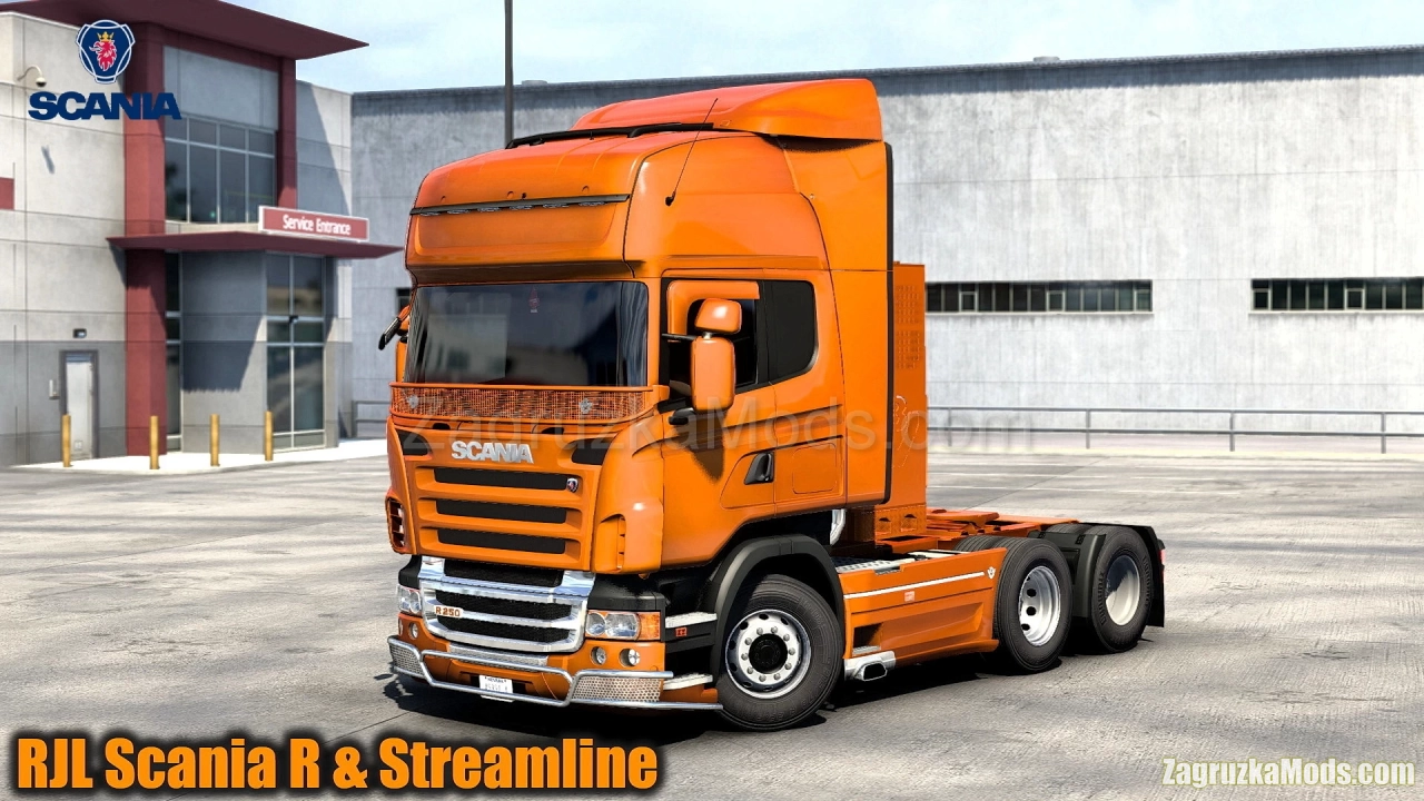 RJL Scania R & Streamline v1.2 (1.43.x) for ATS