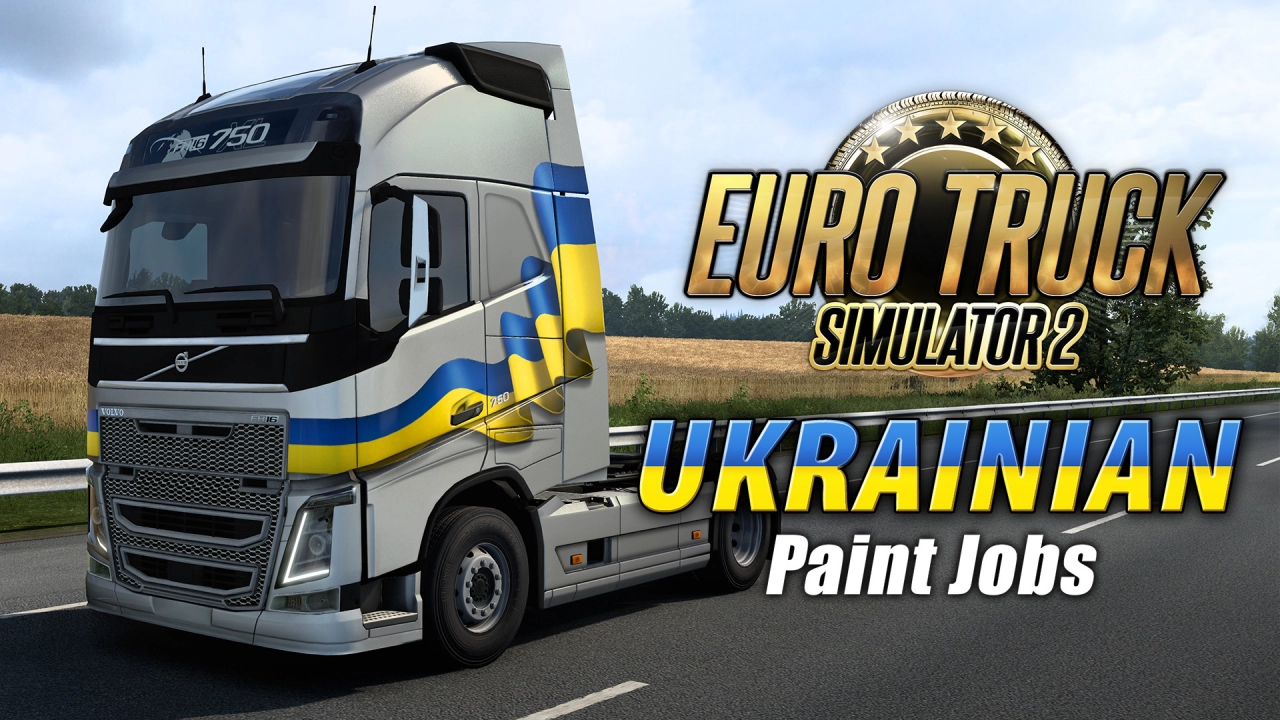 Ukrainian Paint Jobs Pack DLC for Euro Truck Simulator 2