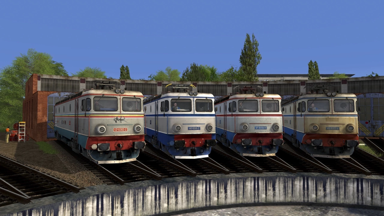 060-EA (Locomotive with engine room) v1.1 for Train Simulator