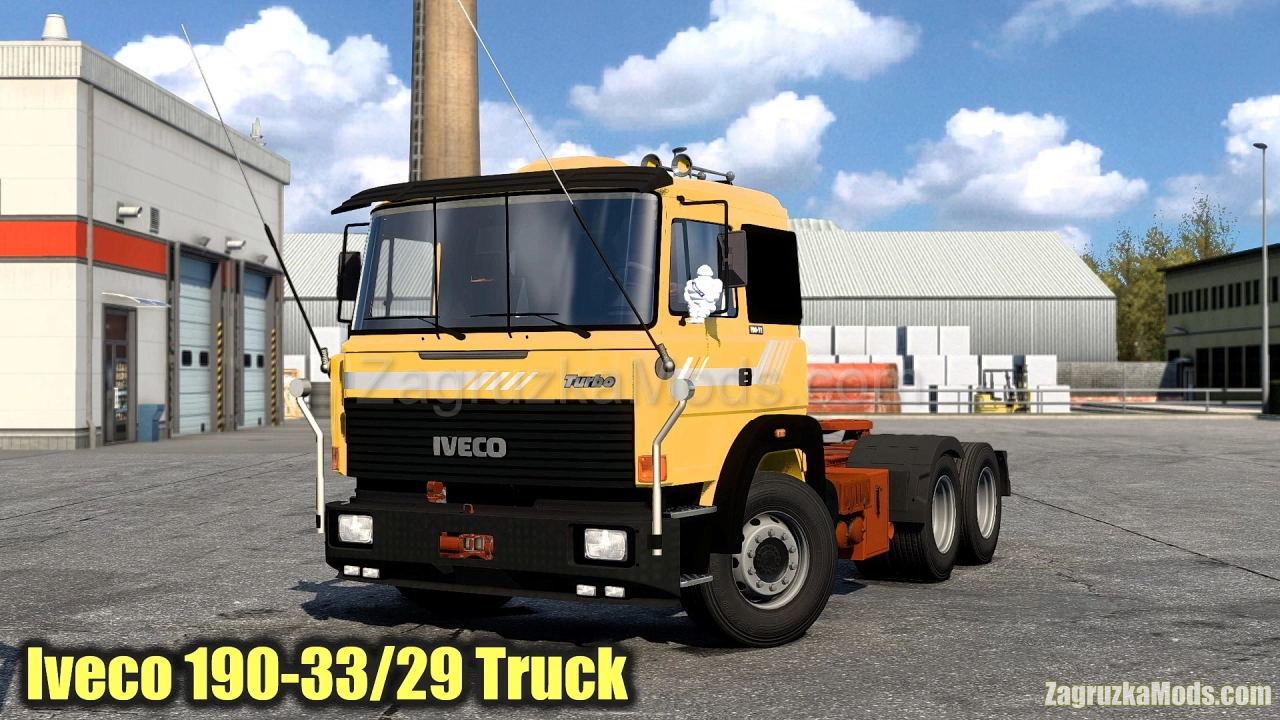 Iveco 190-33/29 Truck + Interior v1.0 (1.43.x) for ETS2