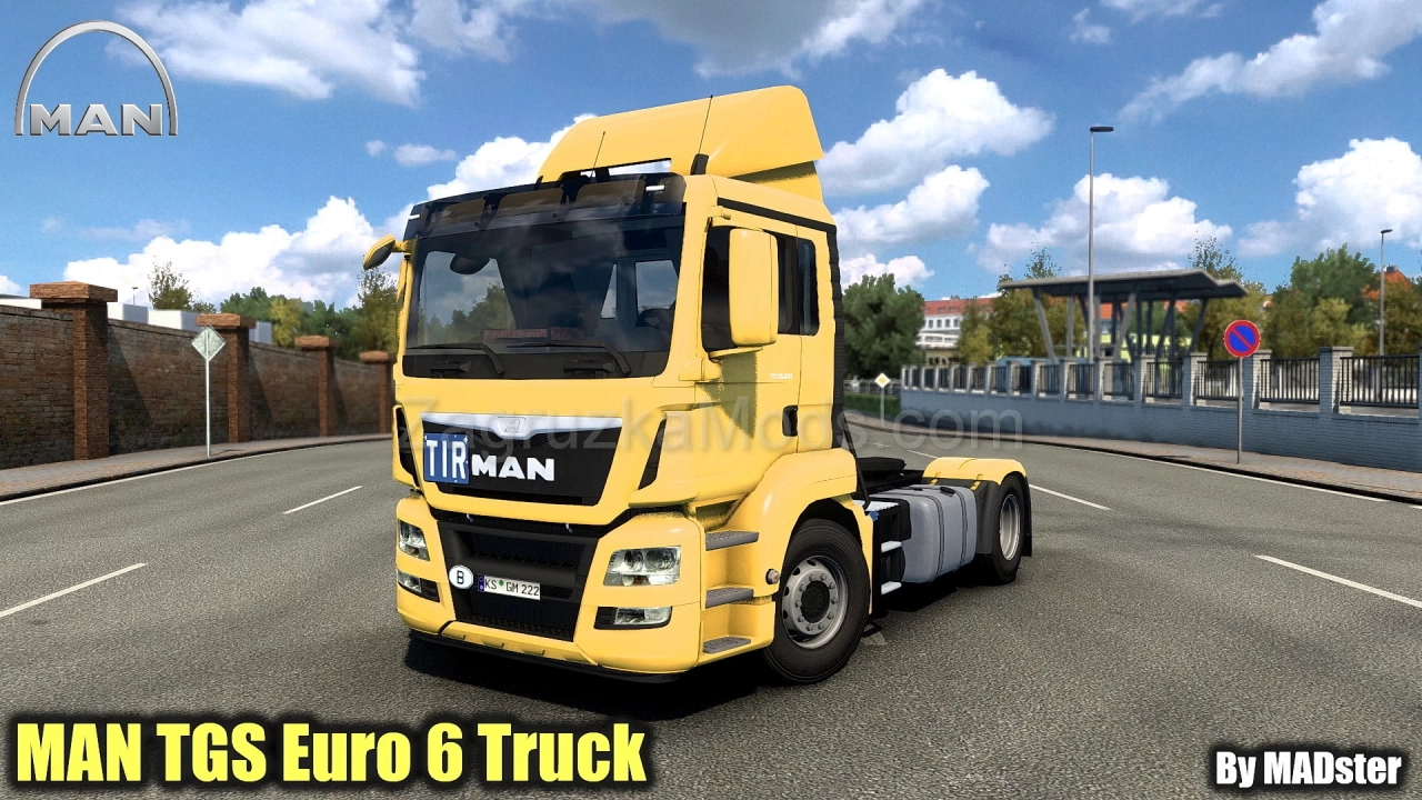 MAN TGS Euro 6 Truck v1.3 (1.43.x) for ETS2